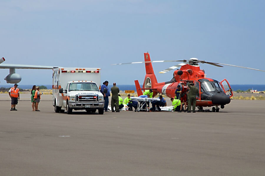 Two rescued near Hawaii after plane crashes into sea